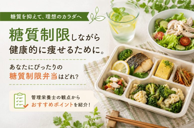 糖質制限弁当のいいとこどり